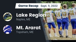 Recap: Lake Region  vs. Mt. Ararat  2022
