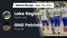 Recap: Lake Region  vs. GNG Patriots 2022
