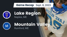 Recap: Lake Region  vs. Mountain Valley  2023