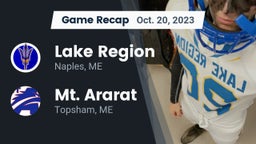 Recap: Lake Region  vs. Mt. Ararat  2023