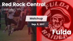 Matchup: Red Rock Central vs. Fulda  2017