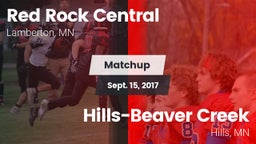 Matchup: Red Rock Central vs. Hills-Beaver Creek  2017