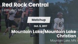 Matchup: Red Rock Central vs. Mountain Lake/Mountain Lake Christian  2017