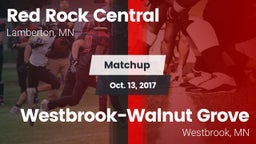 Matchup: Red Rock Central vs. Westbrook-Walnut Grove  2017
