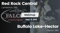 Matchup: Red Rock Central vs. Buffalo Lake-Hector  2019