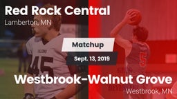 Matchup: Red Rock Central vs. Westbrook-Walnut Grove  2019