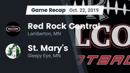 Recap: Red Rock Central  vs. St. Mary's  2019