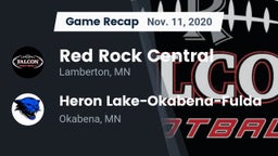 Recap: Red Rock Central  vs. Heron Lake-Okabena-Fulda 2020