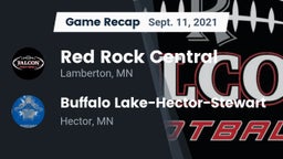 Recap: Red Rock Central  vs. Buffalo Lake-Hector-Stewart  2021