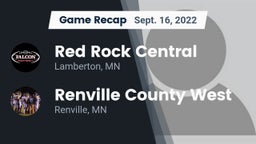Recap: Red Rock Central  vs. Renville County West  2022