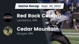 Recap: Red Rock Central  vs. Cedar Mountain 2022