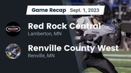 Recap: Red Rock Central  vs. Renville County West  2023
