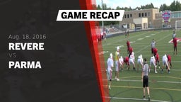 Recap: Revere  vs. Parma  2016