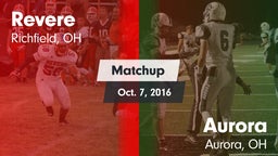 Matchup: Revere vs. Aurora  2016