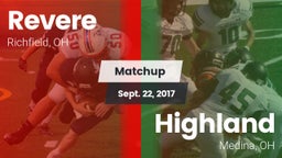 Matchup: Revere  vs. Highland  2017