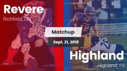 Matchup: Revere  vs. Highland  2018