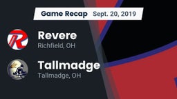 Recap: Revere  vs. Tallmadge  2019