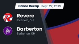 Recap: Revere  vs. Barberton  2019