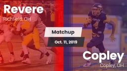 Matchup: Revere  vs. Copley  2019