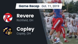 Recap: Revere  vs. Copley  2019
