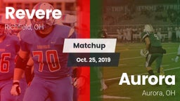 Matchup: Revere  vs. Aurora  2019