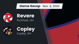 Recap: Revere  vs. Copley  2020