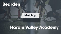 Matchup: Bearden vs. Hardin Valley Academy  - Boys Varsity Football 2016
