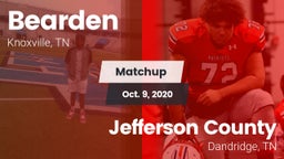 Matchup: Bearden vs. Jefferson County  2020