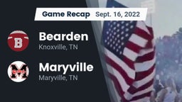 Recap: Bearden  vs. Maryville  2022