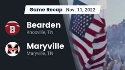 Recap: Bearden  vs. Maryville  2022