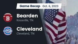 Recap: Bearden  vs. Cleveland  2023
