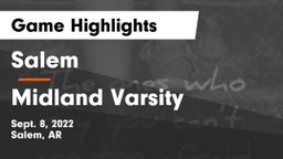 Salem  vs Midland Varsity Game Highlights - Sept. 8, 2022