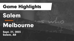 Salem  vs Melbourne  Game Highlights - Sept. 21, 2023