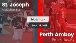 Matchup: St. Joseph vs. Perth Amboy  2017