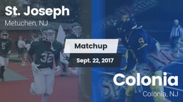 Matchup: St. Joseph vs. Colonia  2017
