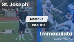 Matchup: St. Joseph vs. Immaculata  2018