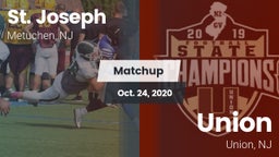 Matchup: St. Joseph vs. Union  2020