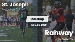 Matchup: St. Joseph vs. Rahway  2020