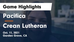 Pacifica  vs Crean Lutheran  Game Highlights - Oct. 11, 2021
