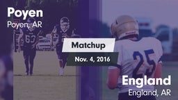 Matchup: Poyen  vs. England  2016
