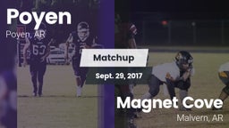 Matchup: Poyen  vs. Magnet Cove  2017
