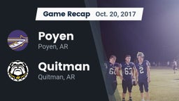 Recap: Poyen  vs. Quitman  2017
