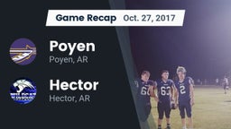Recap: Poyen  vs. Hector  2017