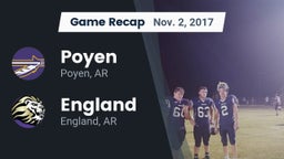 Recap: Poyen  vs. England  2017