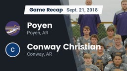 Recap: Poyen  vs. Conway Christian  2018