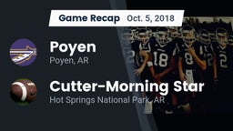 Recap: Poyen  vs. Cutter-Morning Star  2018