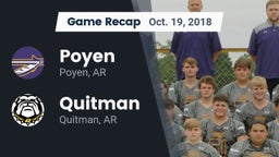 Recap: Poyen  vs. Quitman  2018