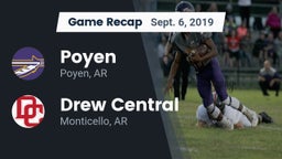 Recap: Poyen  vs. Drew Central  2019