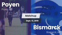 Matchup: Poyen  vs. Bismarck  2019