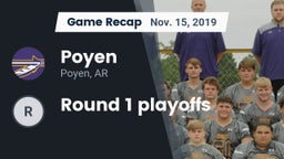 Recap: Poyen  vs. Round 1 playoffs 2019
